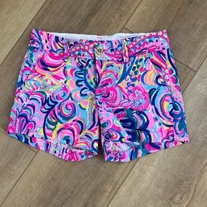 Lilly Pulitzer Psychedelic Shorts size 0
